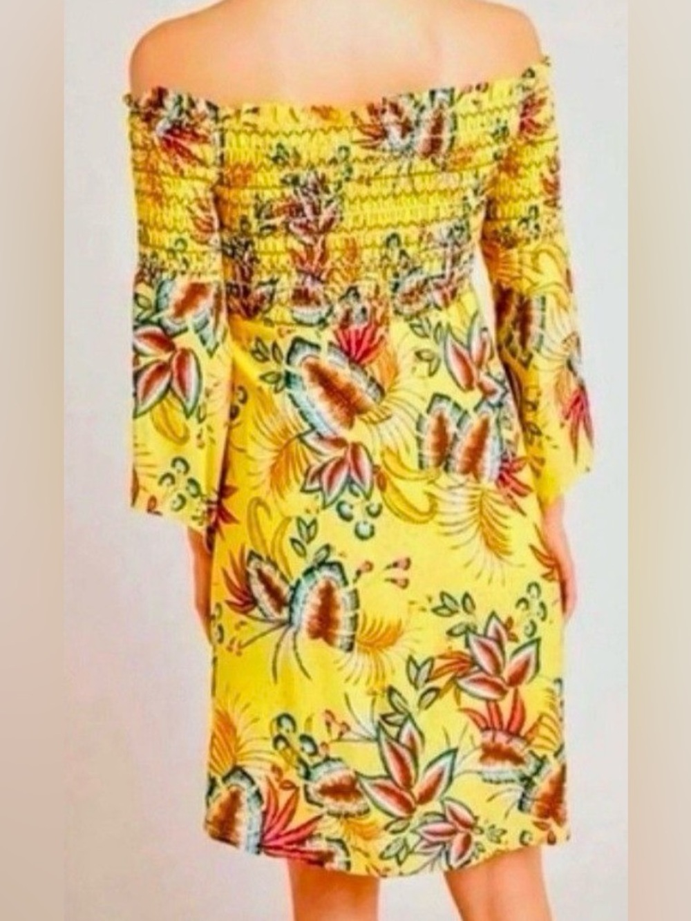 Farm Rio Bria Smocked Dress - Picture 2 of 5